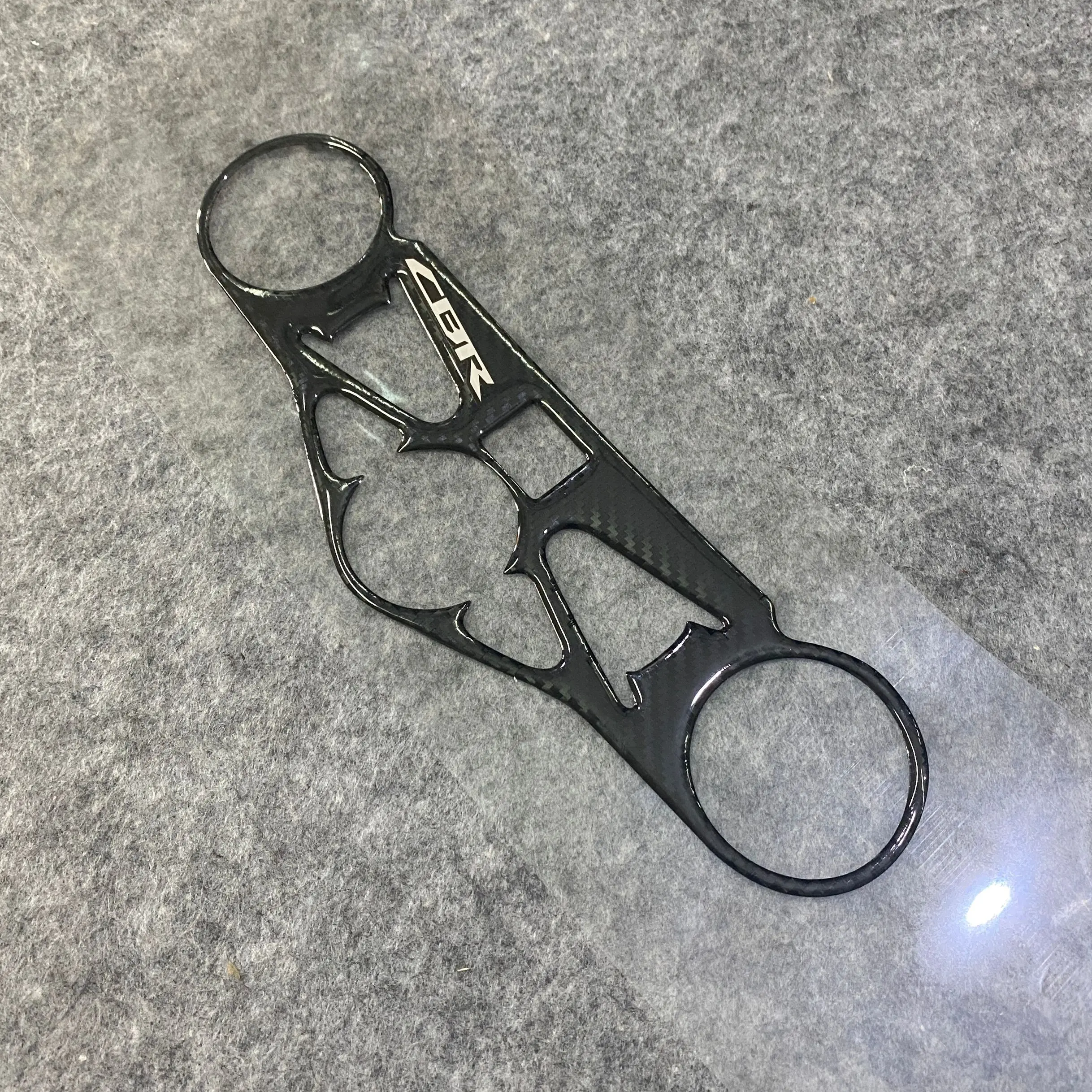 Мотоциклетный коврик с тройным деревом верхний зажим верхняя передняя часть