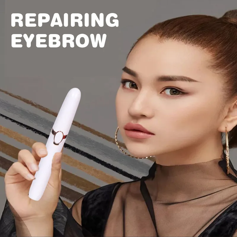 Новый Дизайн Электрический триммер для бровей безболезненный эпилятор макияжа