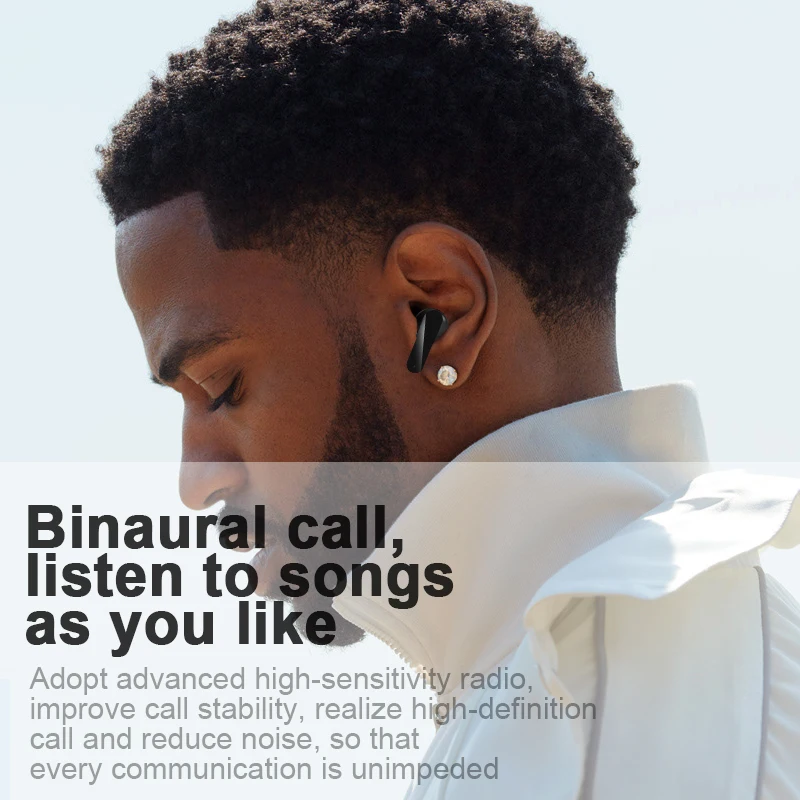 

XG49 TWS Touch Wireless Bluetooth Earphones HIFI Stereo Sport Headsets Binaural Call Headphones