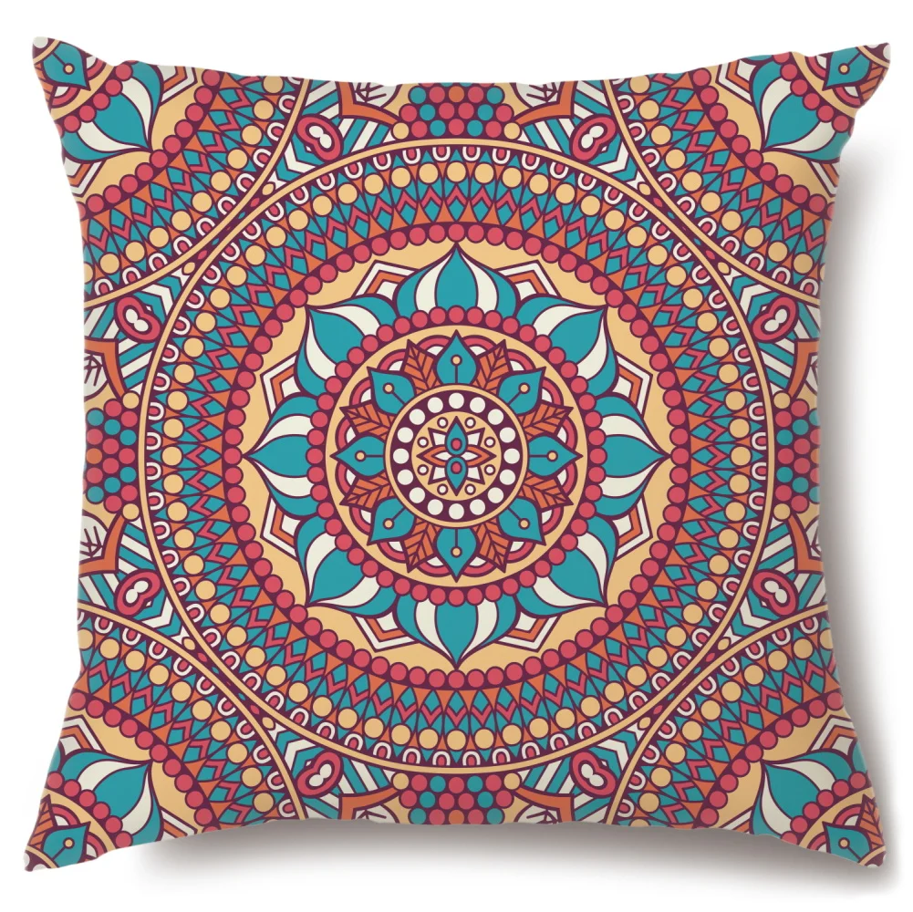 

Artinlive New Geometrical Hemp Pillowcase Plain Car Sofa Cushion Cover Cotton Linen Simple Pillowcases Fashion Decorate
