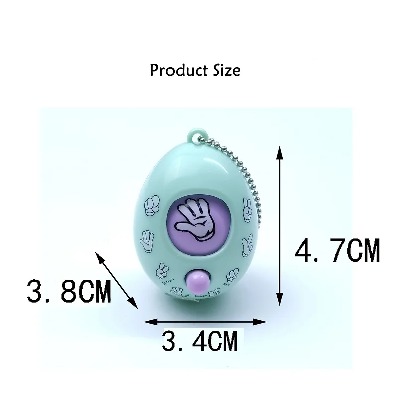 3 шт./лот честный палец Угадай игра Мора устройство рок бумага ножницы игрушка