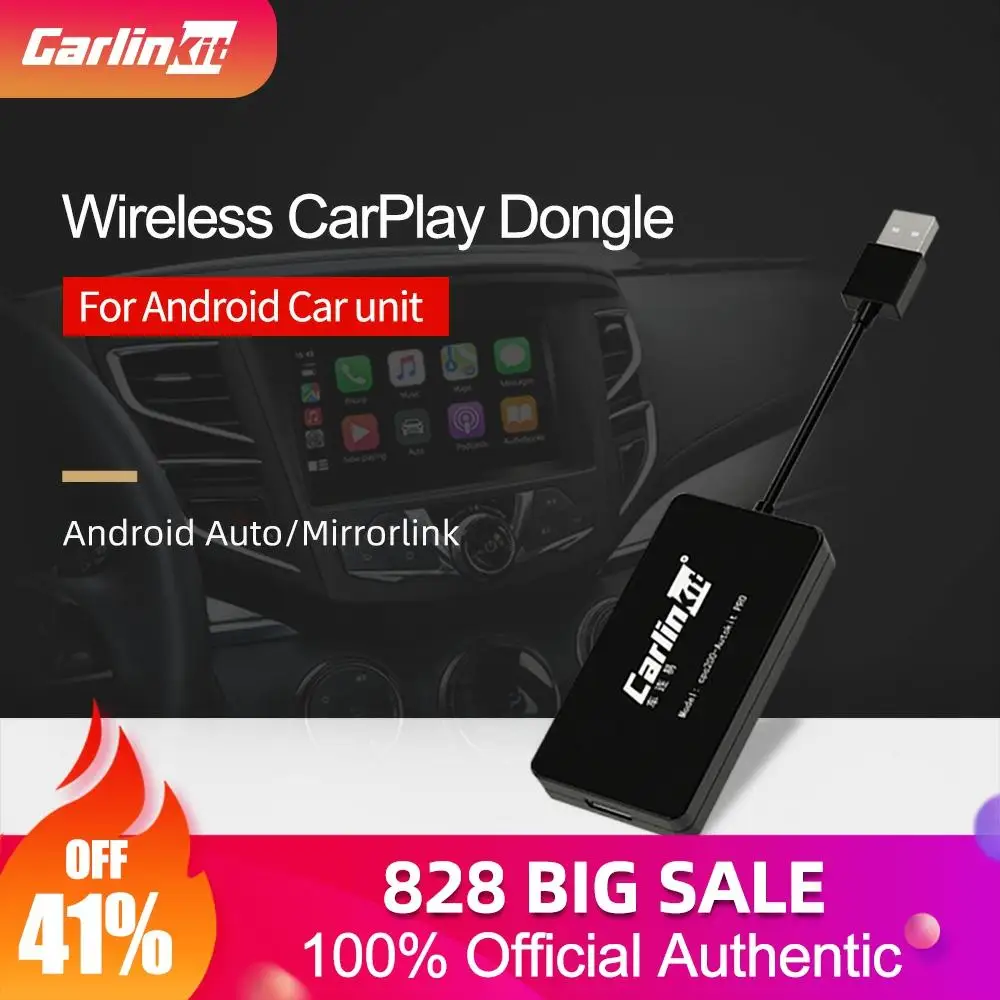 

Carlinkit CarPlay Android Box USB-ключ для модификации Android хоста Автомобильный мультимедийный плеер Bluetooth автосоединение Mirrorlink 3