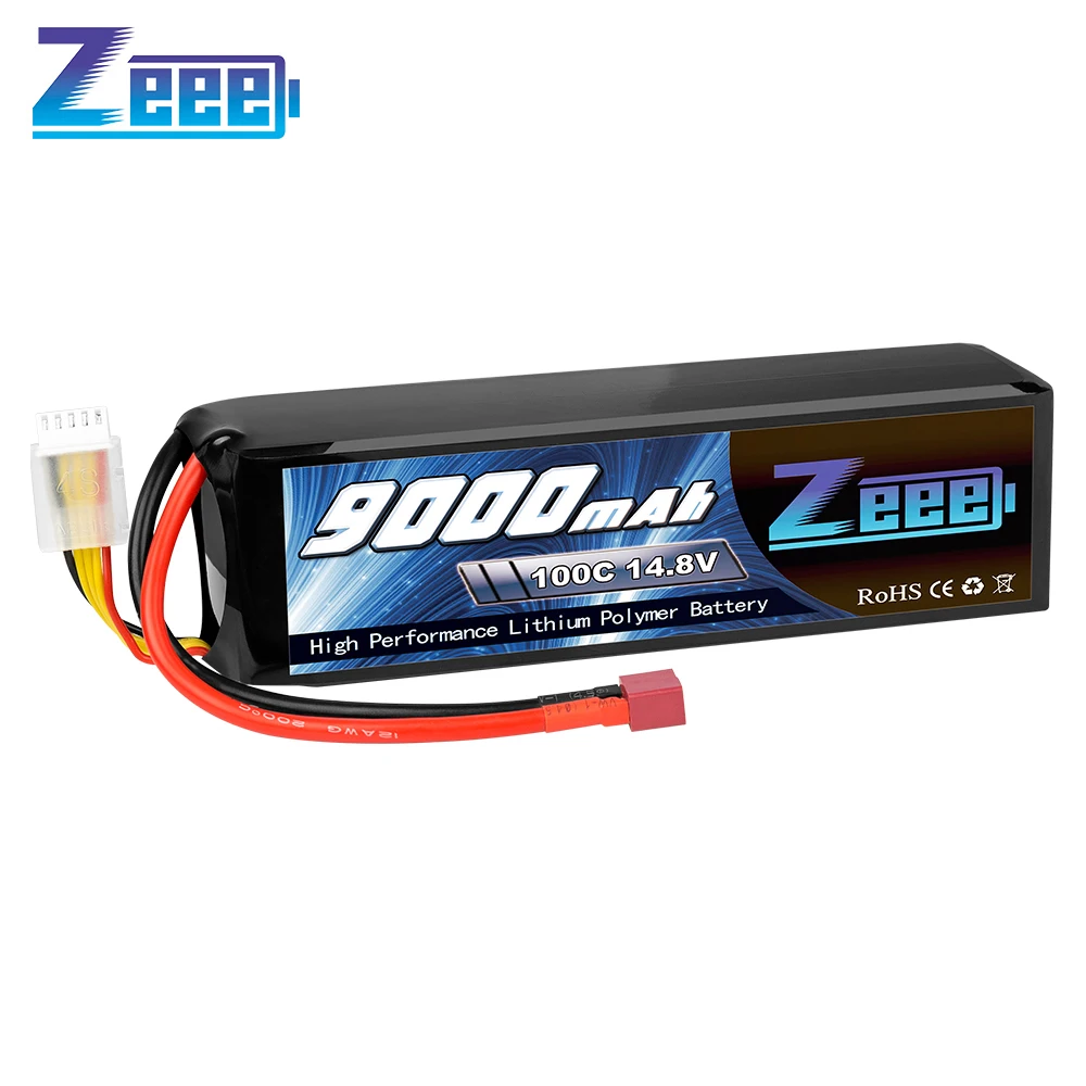 zeee 148 v 100c 9000mah 4s lipo батарея deans соединитель