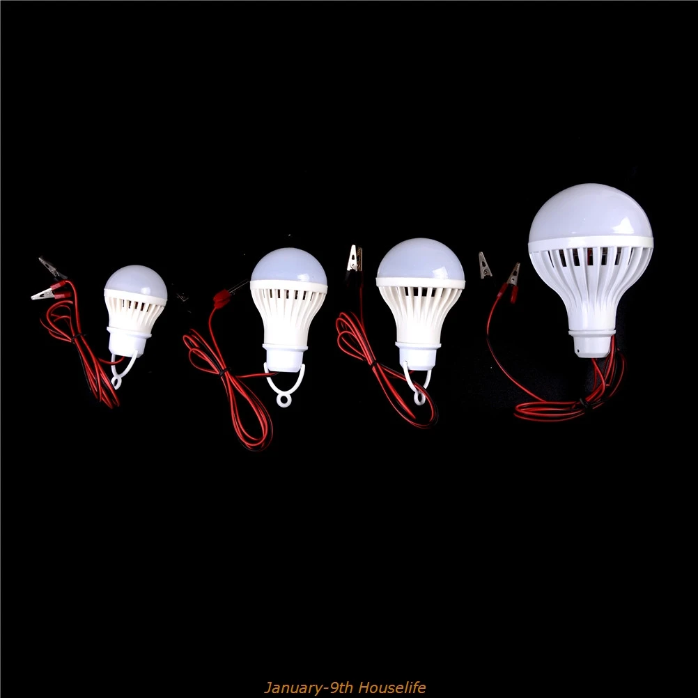 

Practical LED Bulbs 12V DC 3W 5W 7W 12W LED Lamp Home Camping Hunting Emergency Outdoor Light Lamparas