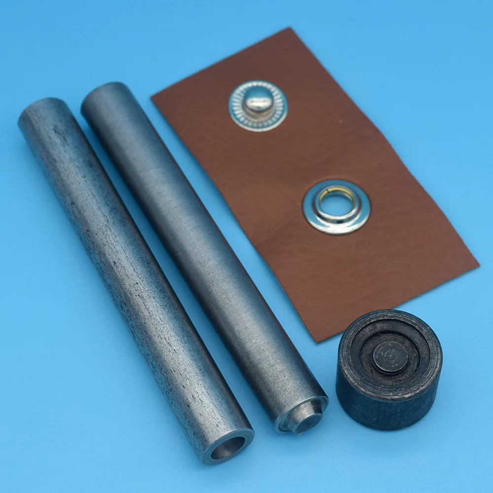 

hollow snap O-Shape Spring type buttons eyelets snap fastener optional with hammer stick installation tools