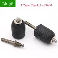 1pc drill keyless chuck 2 13mm hss angle grinder conversion chuck 12 inch 20 unf thread electric power drill chuck high quality