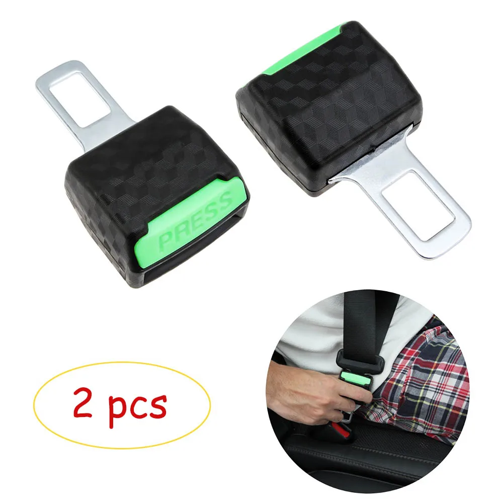 2 шт. заглушка ремня безопасности с отверстием под ремень адаптеры на ремни