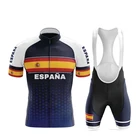 Новинка 2022, Джерси для велоспорта в Испании, одежда для велоспорта, летние рубашки с короткими рукавами для горных велосипедов, Мужская веломайка, одежда для велоспорта