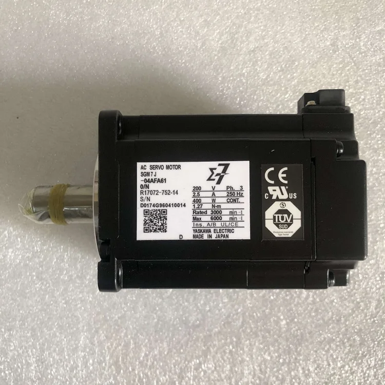 Новый и оригинальный сервомотор YASKAWA SGM7J-04AFA61 SGM7 series sigma-7 400W | Обустройство дома