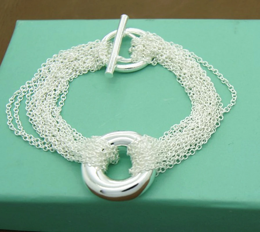 Браслет из серебра 925 пробы для мужчин и женщин |