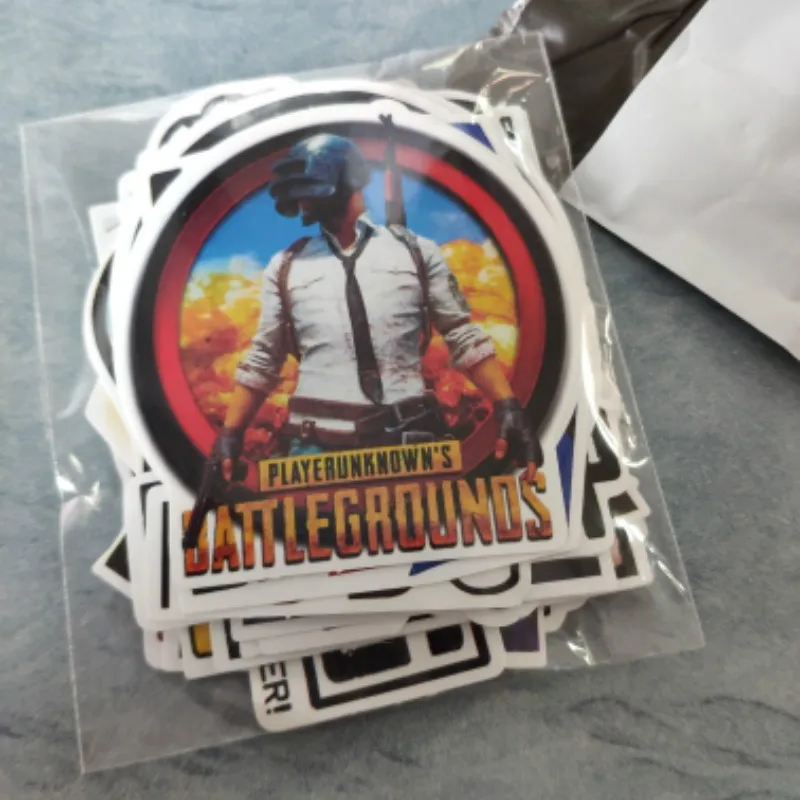 29 шт./компл. PUBG Косплэй Стикеры реквизит PLAYERUNKNOWN'S BATTLEGROUNDS в технике Скрапбукинг декора Чемодан чехол Стикеры холодильник Стикеры