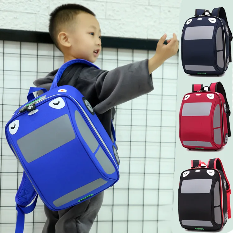 School Children Bags 3D Car backpacks kids backpacks for kindergarten Schoolbags boys Baby preschool Backpacks Toddler backpacks