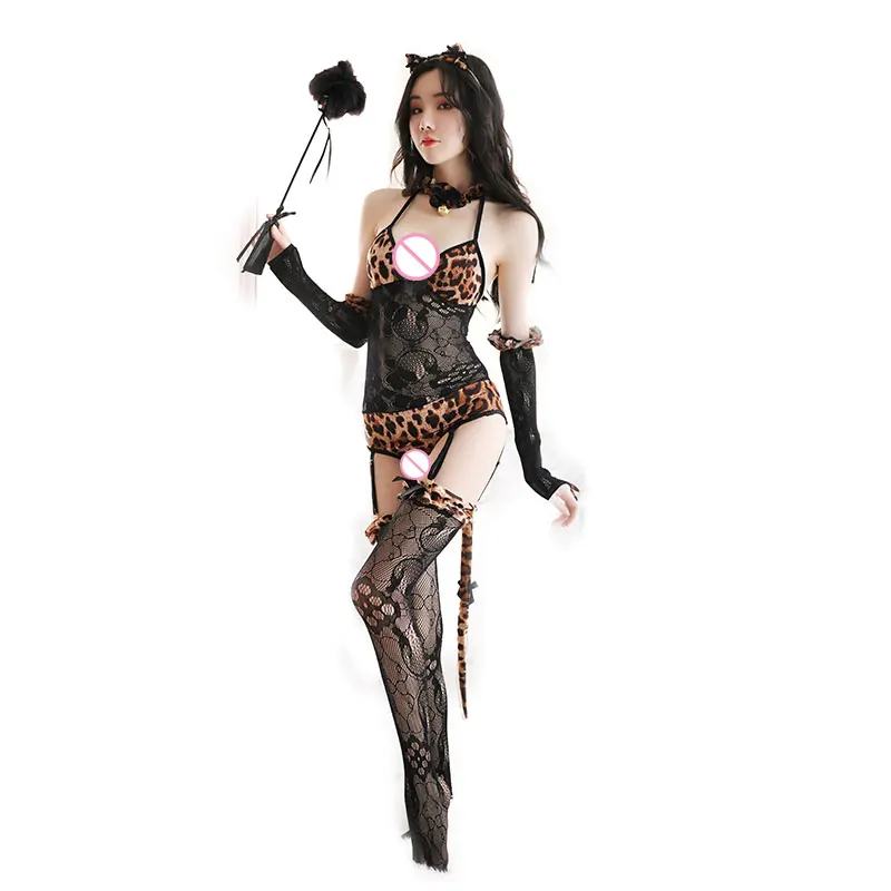 Сексуальные черные комбинезоны женские секс игрушки SM полые шармы товары для
