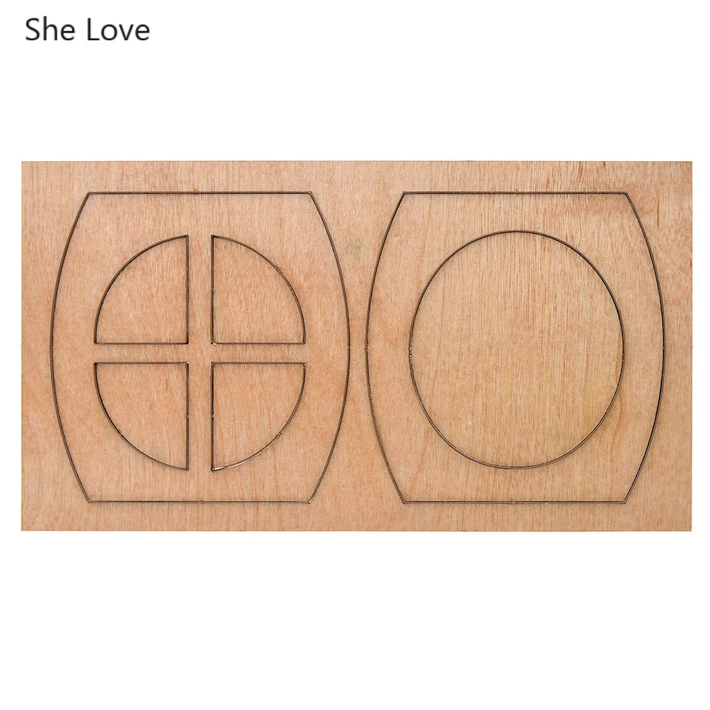 04 She Love Star Moon в форме листа металлические кожаные режущие Штампы деревянные штампы режущие формы Diy кожаные штамповки ручной работы инструменты - Цвет: 04
