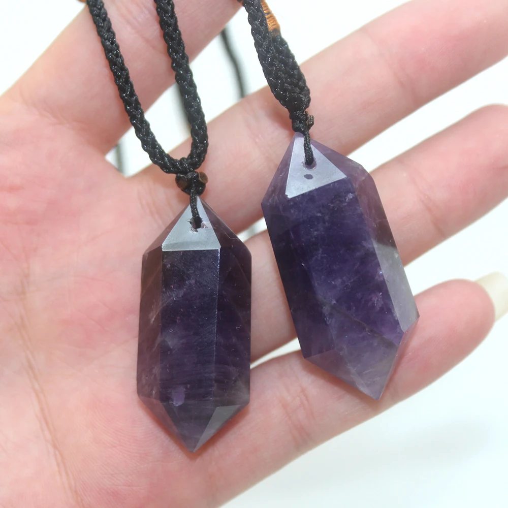 1 шт. кулон с кристаллом Runyangshi из натурального аметиста и кварца|Камни| |