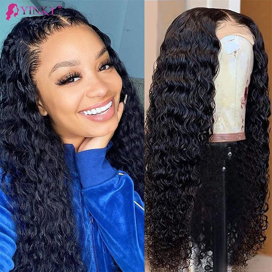 Curly Lace Front Wig 13x6 250 Density For Black Women Brazilian Lace Wigs With Baby Hair Pre Plucked Curly Closure Wig