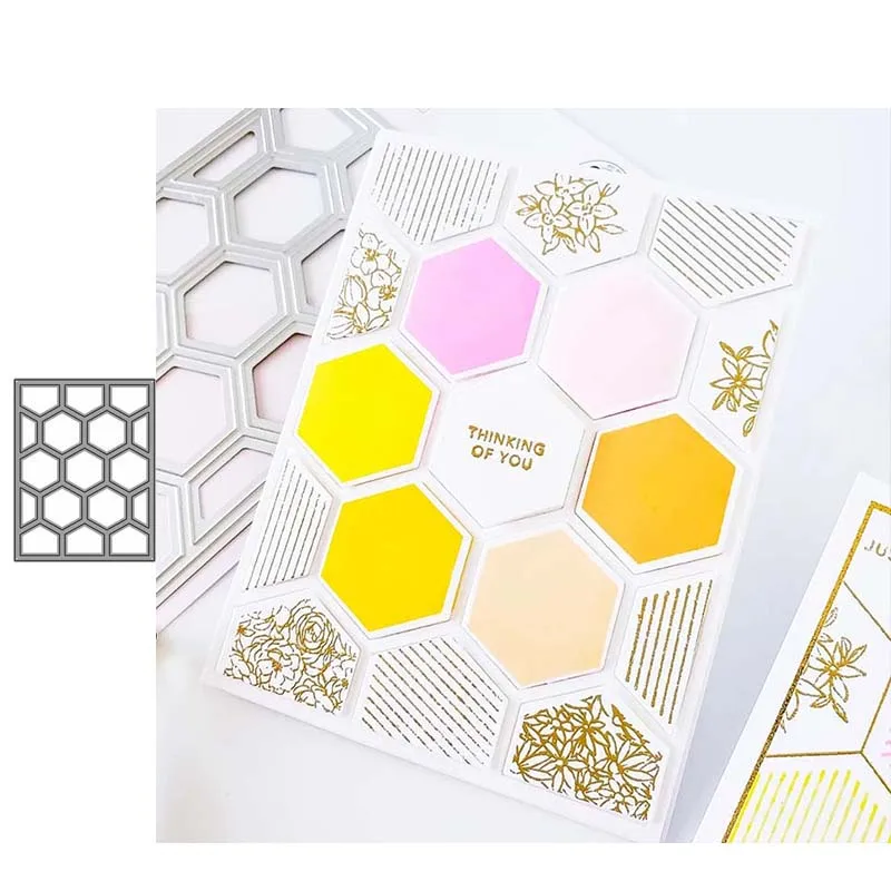 

Rectangle Hollow Background Metal Cutting Dies Craft Stencil Scrapbooking Handmade Make Album Model Punch Blade Decor Cut Dies