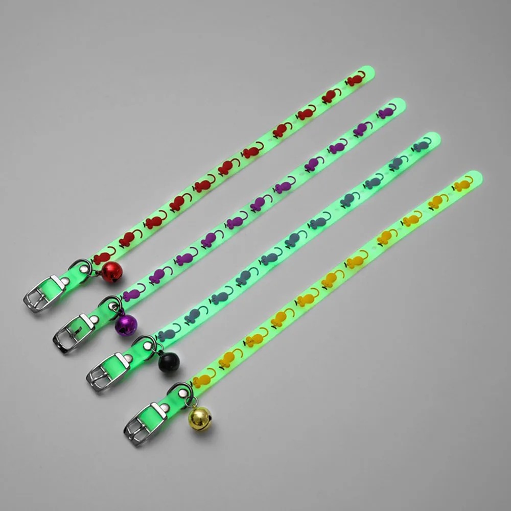 Ошейники для маленьких собак ошейник с милым рисунком щенков светящийся