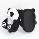 Женские черные, белые пушистые ботинки для дома, милая теплая зимняя обувь, сланцы для дома, женские плюшевые тапочки 2022