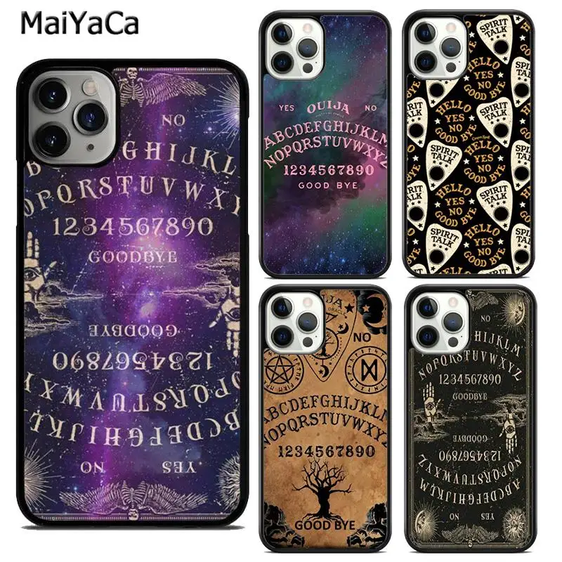 Чехол MaiYaCa Ouija для iPhone 15 SE2020 6s 7 8 plus X XR XS 11 12 mini 13 14 pro max