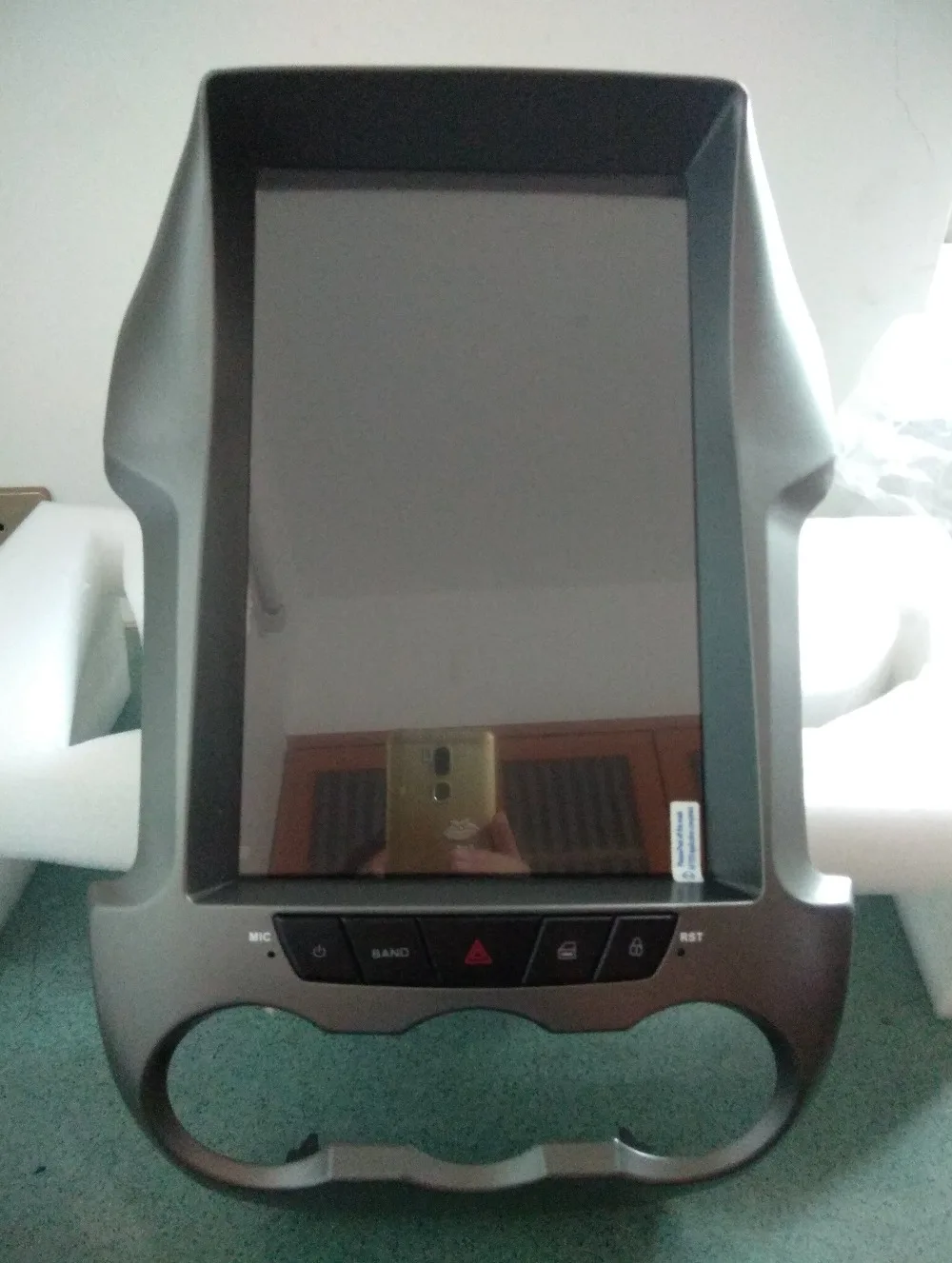 12 1 ''вертикальный экран Tesla Style Android 9 0 PX6 автомобильный DVD GPS навигатор плеер