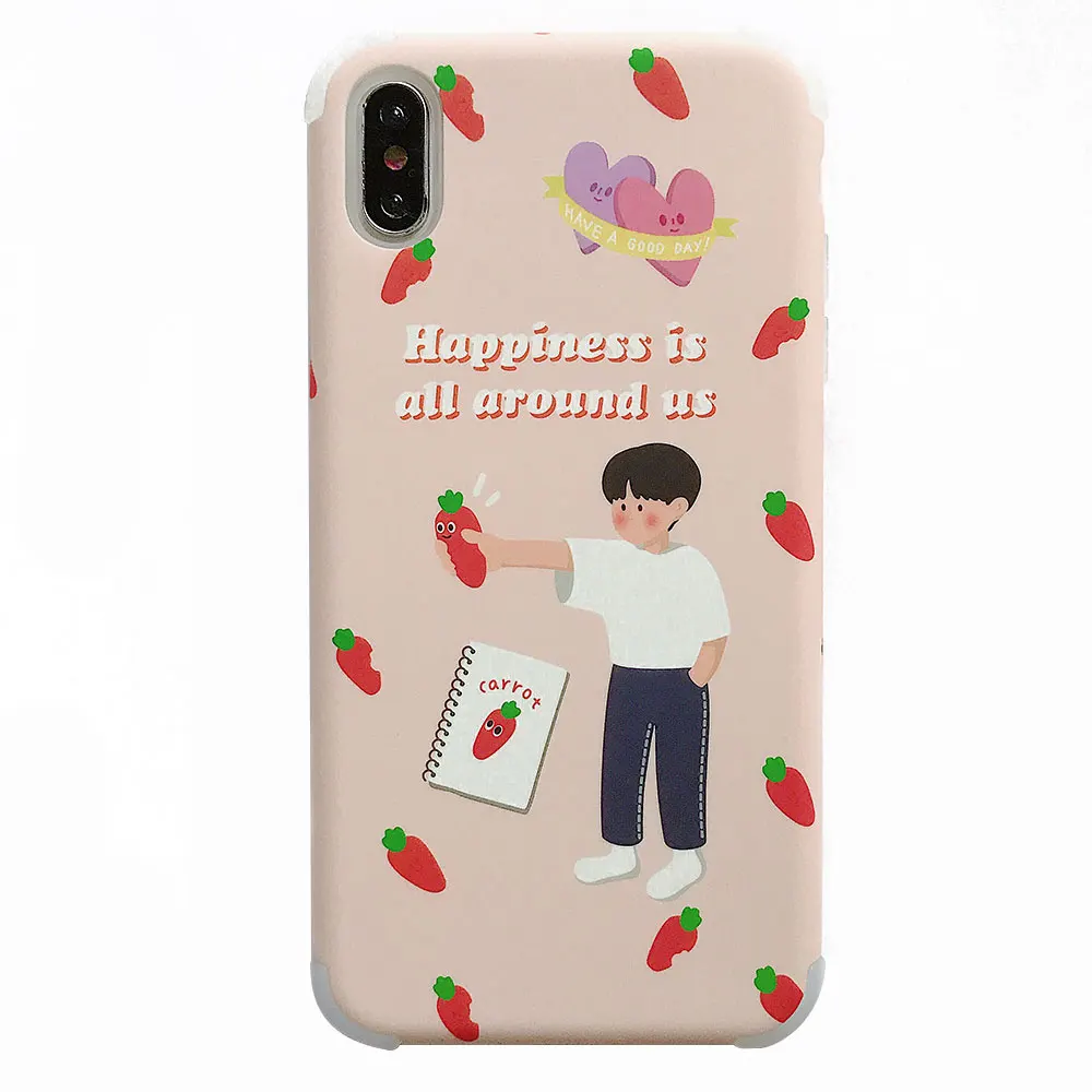 Защитный чехол KISSCASE для iPhone X XS Carcasa телефона мальчиков и девочек 7 7Plus 8Plus 6 6Plus 6S Plus