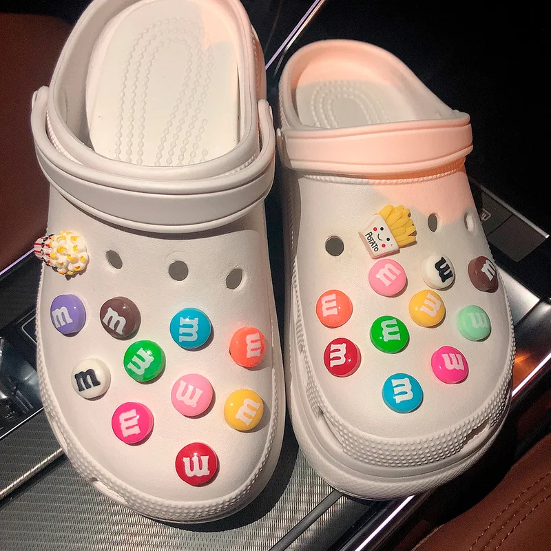 

DIY милые Исцеляющие украшения для обуви M Bean красивые аксессуары для женской обуви модные смешные универсальные Подвески для сабо Croc