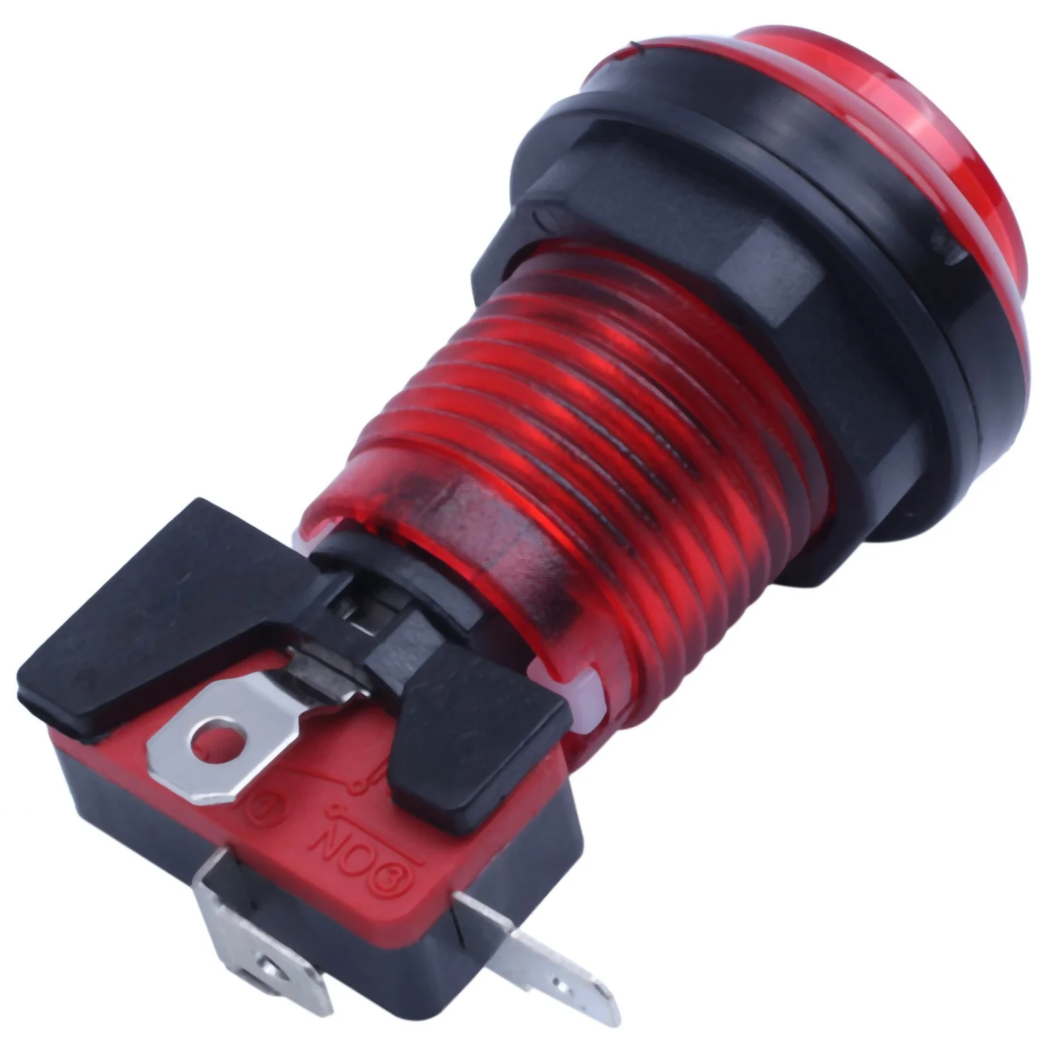 2 комплекта круглый освещенный аркадная видео игра кнопочный переключатель