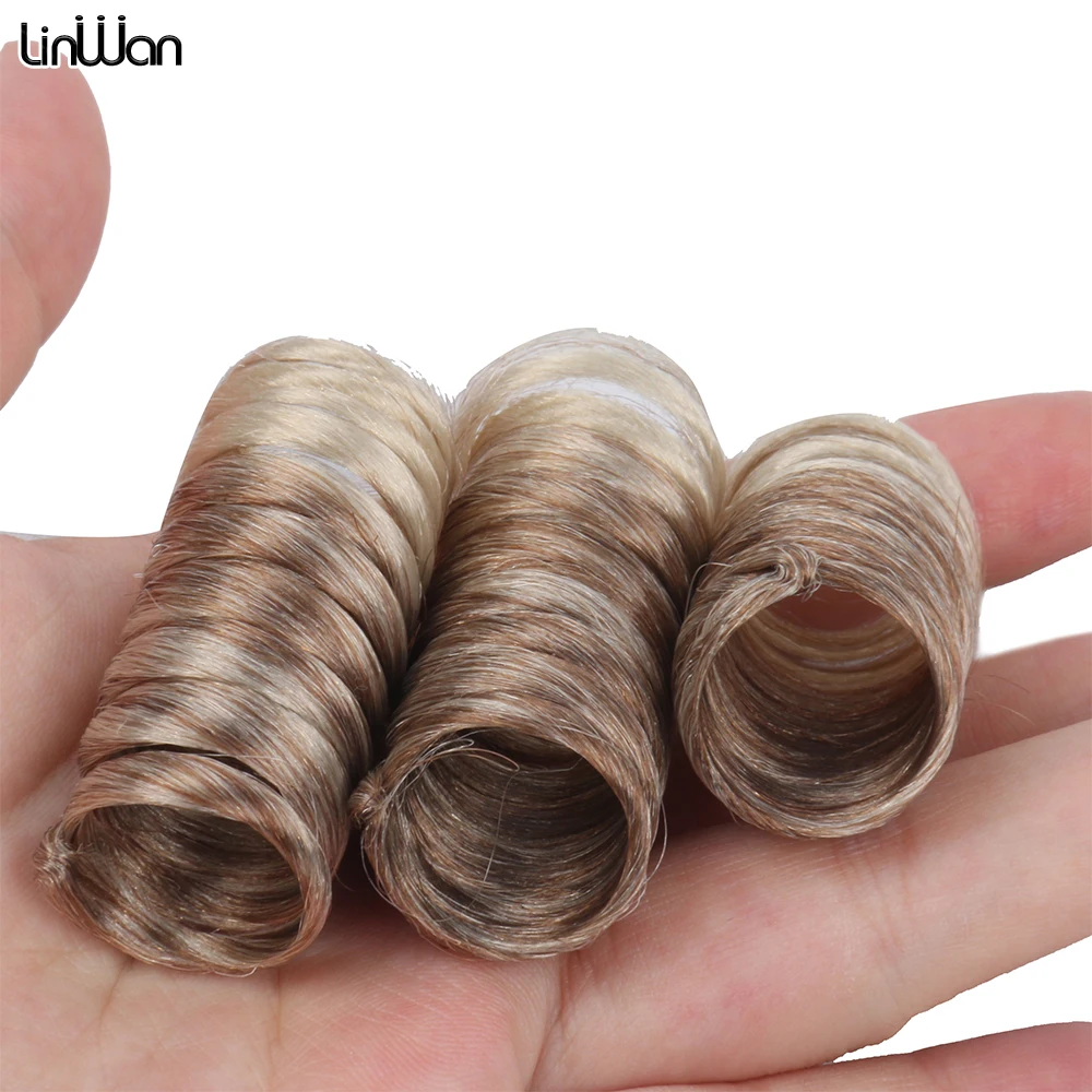 

Spring Twist Crochet Hair Jamaica Bounce Twist Kenzie Curl African Braided Hair Extension Ombre Brown Black Color For Hair