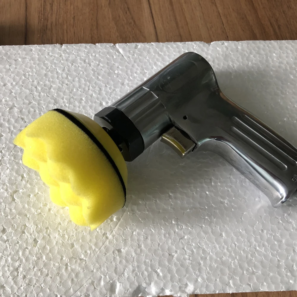 

3 Inches Pneumatic Die Air 90 Degree Angle Grinder Sandpaper Machine Set Pneumatic Polisher Machine Grinder Polishing Tool