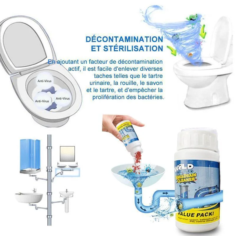 Дезодорант для дренажа труб очиститель очистка кухонных сточных вод | Дом и сад