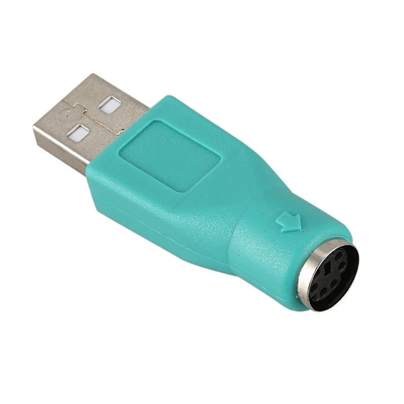 2 шт. USB 0 штекер на PS/2 гнездо мыши клавиатуры адаптер разъем с зарядкой триггера