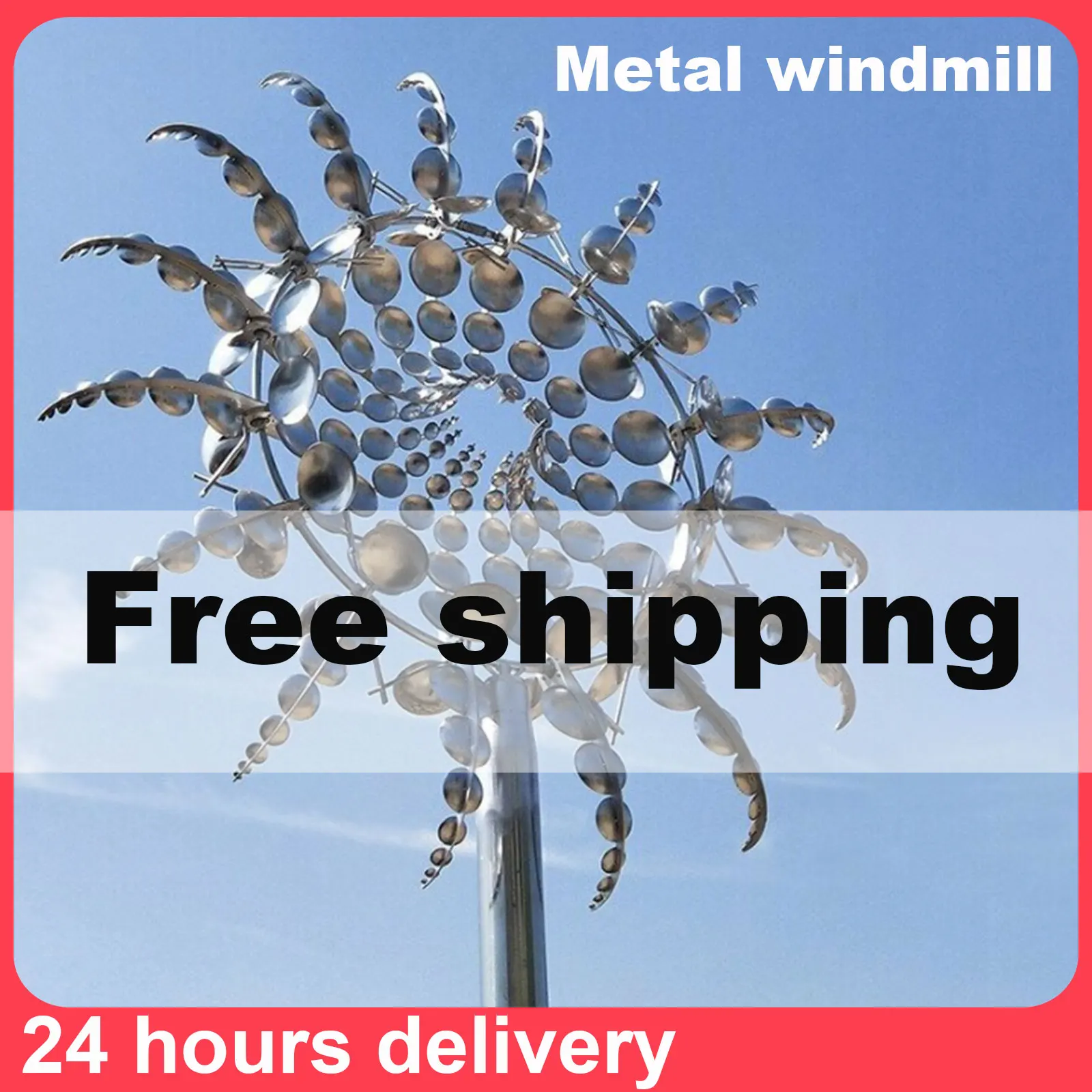 

Unique And Magical Metal Windmill Outdoor Wind Spinners Wind Catchers Yard Patio Lwn Garden Decoration Jardineria Decoracion
