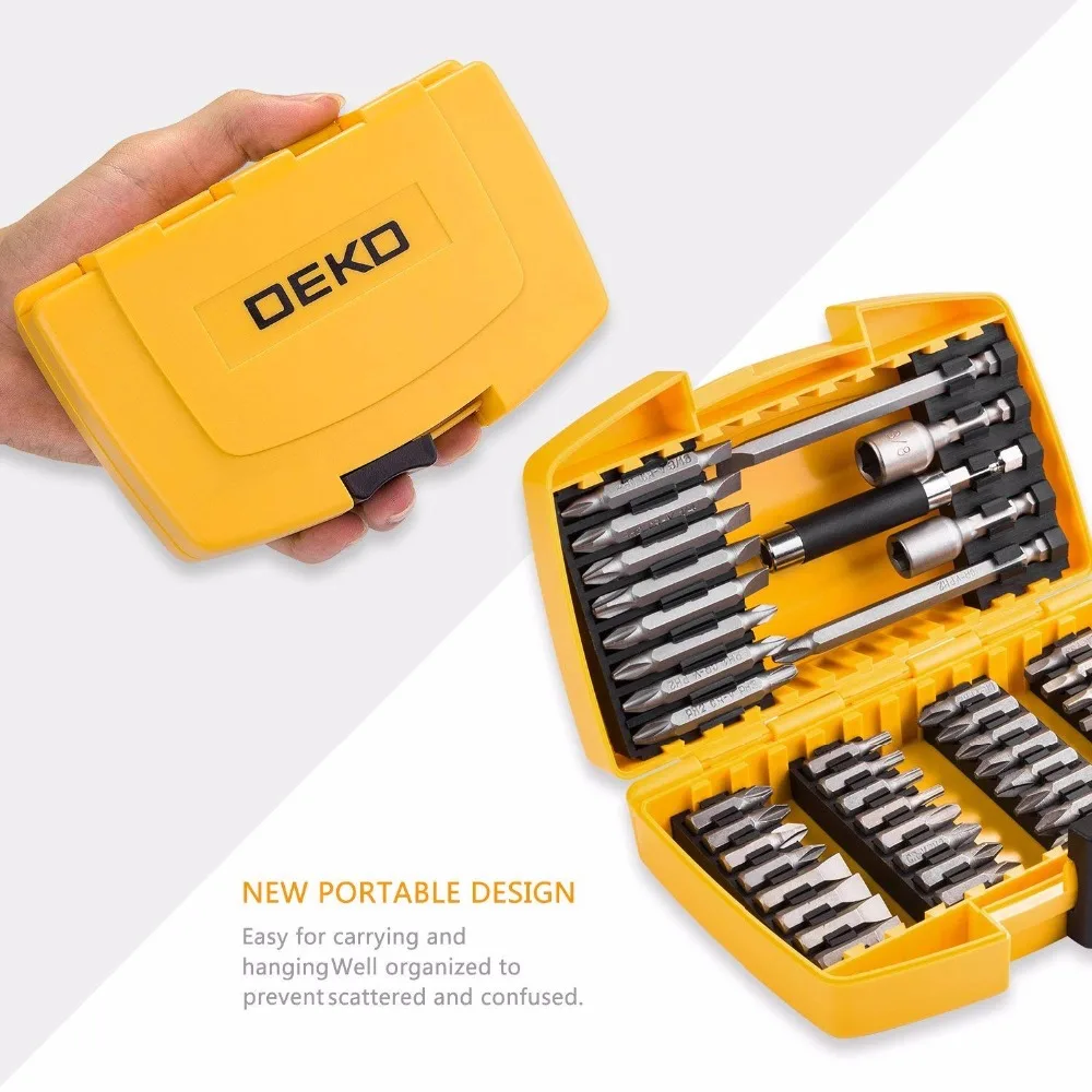 Набор инструментов для ремонта DEKO набор крестообразных отверток Phillips/шлицевые