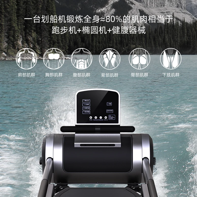 Бытовое оборудование для аэробики фитнес с магнитным сопротивлением складной