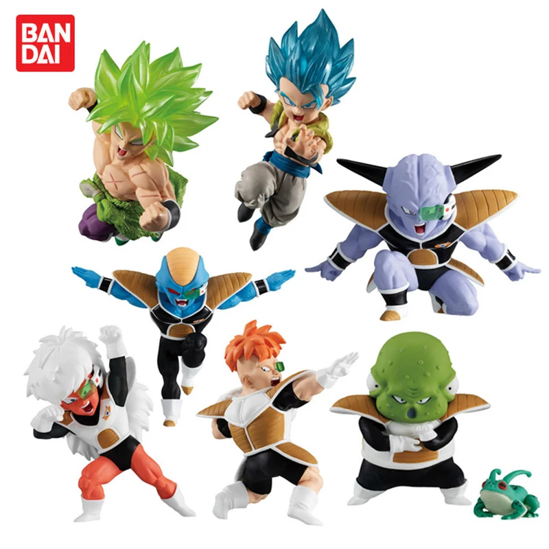 Фигурки героев мультфильма Bandai Оригинальные фигурки Shokugan Dragon Ball Z Motion 2 Broli Ginyu Force
