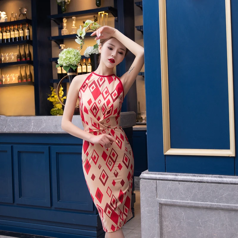 Винтажное пикантное платье Le Palace винтажное облегающее приталенное без рукавов с