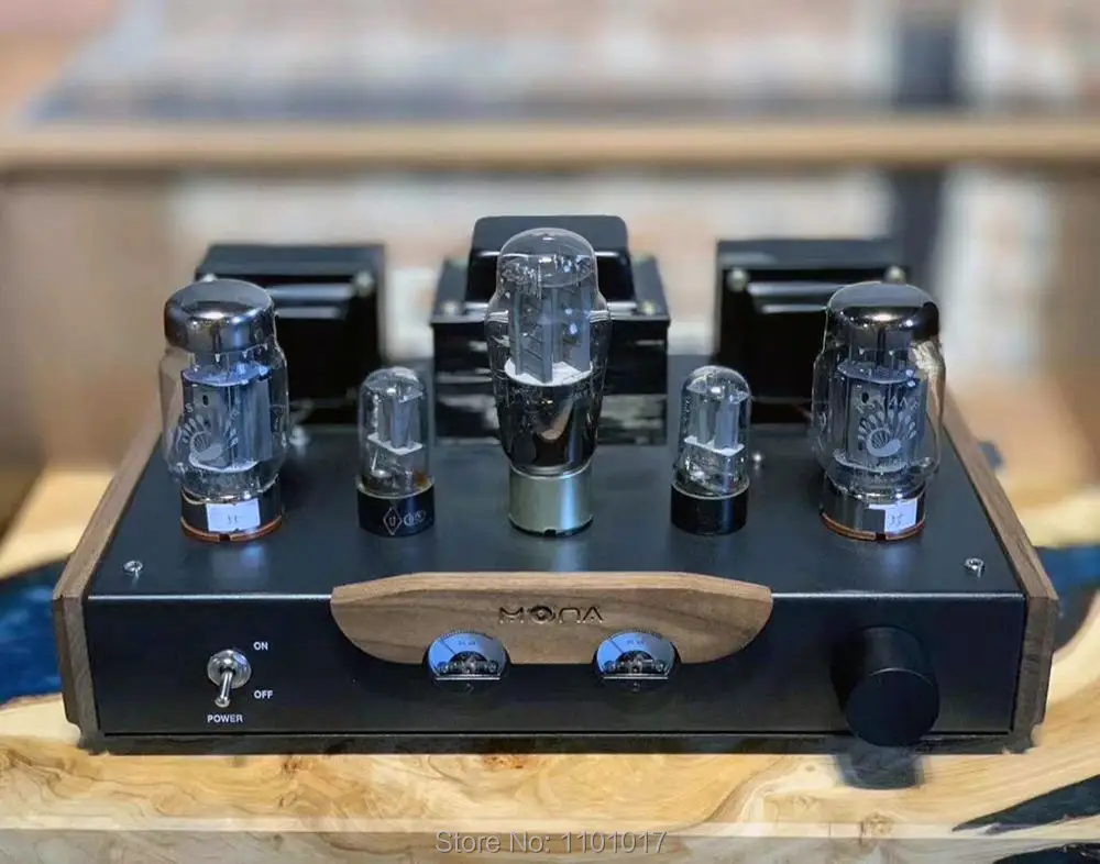 Ламповый усилитель Himing Mona / Rival Wood Version KT88 HIFI EXQUIS односторонний ручной работы amp