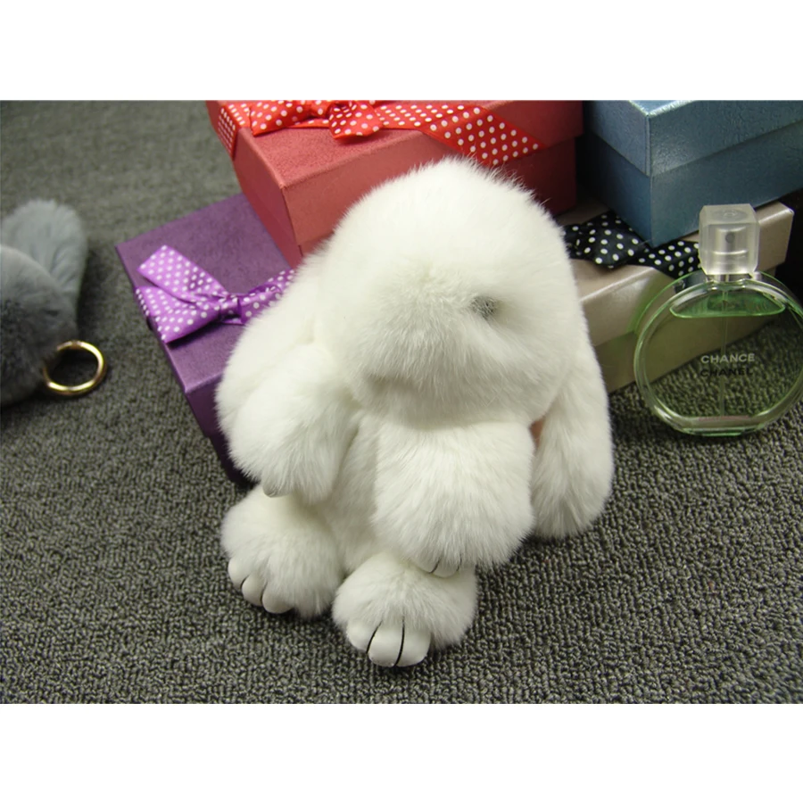 CNEGOVIK меховой Брелок кролик брелки для ключей брелок на сумку автобрелок машину