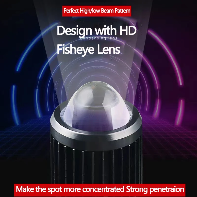 Фары для мотоцикла H4 BA20D CSP 12 В светодиодсветодиодный мотоциклетные фары