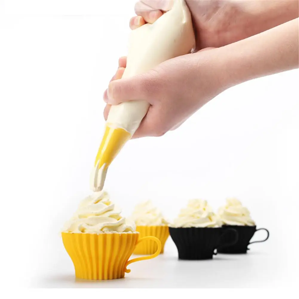 10 шт./компл. одноразовый мешок для теста кухня глазурь крем помадка конвейерное