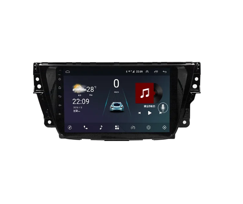 

Android 10 автомобильный мультимедийный плеер 9 дюймов GPS-навигация для MG GS автомобильное радио стерео с Carplay