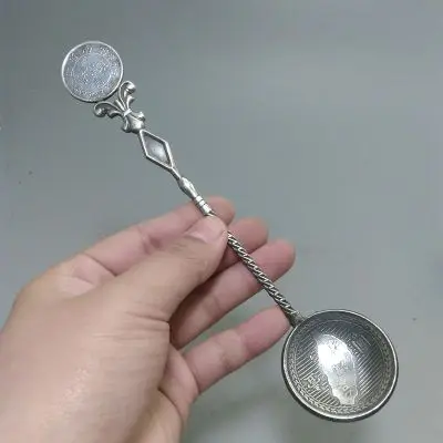 

Изысканные медные серебряные украшения в виде ложки