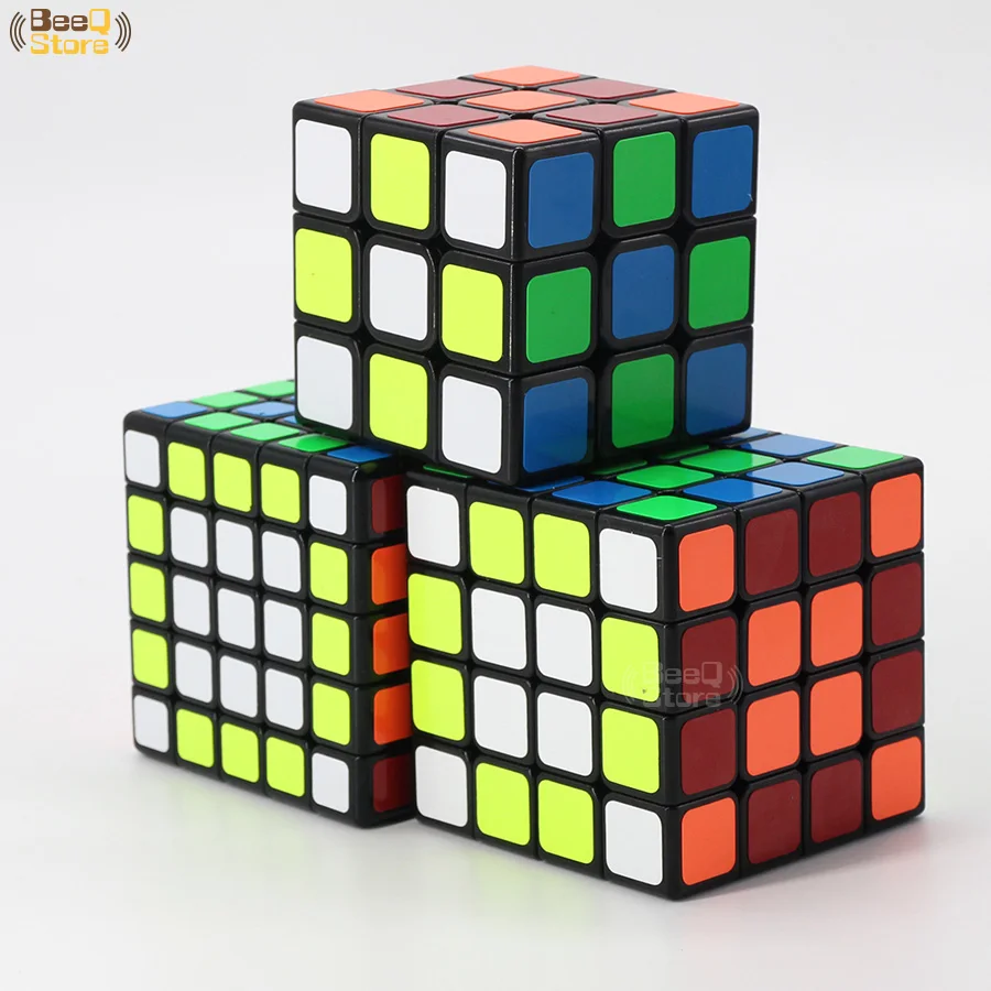 Куб магический Shengshou Ledgen 2x2 3x3 4x4 5x5 2x2x2 черная игрушка Magico для детей|Головоломки| |