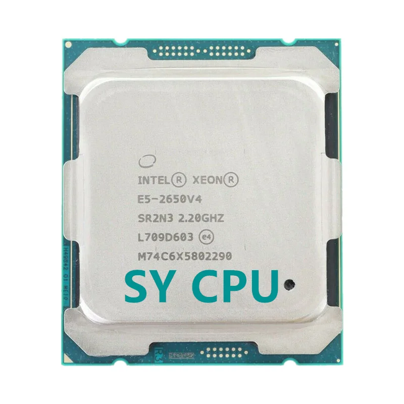 

Intel Xeon E5 2650 V4 E5-2650V4 Processor SR2N3 2.2GHz Twelve nuclei 30M LGA 2011-3 CPU