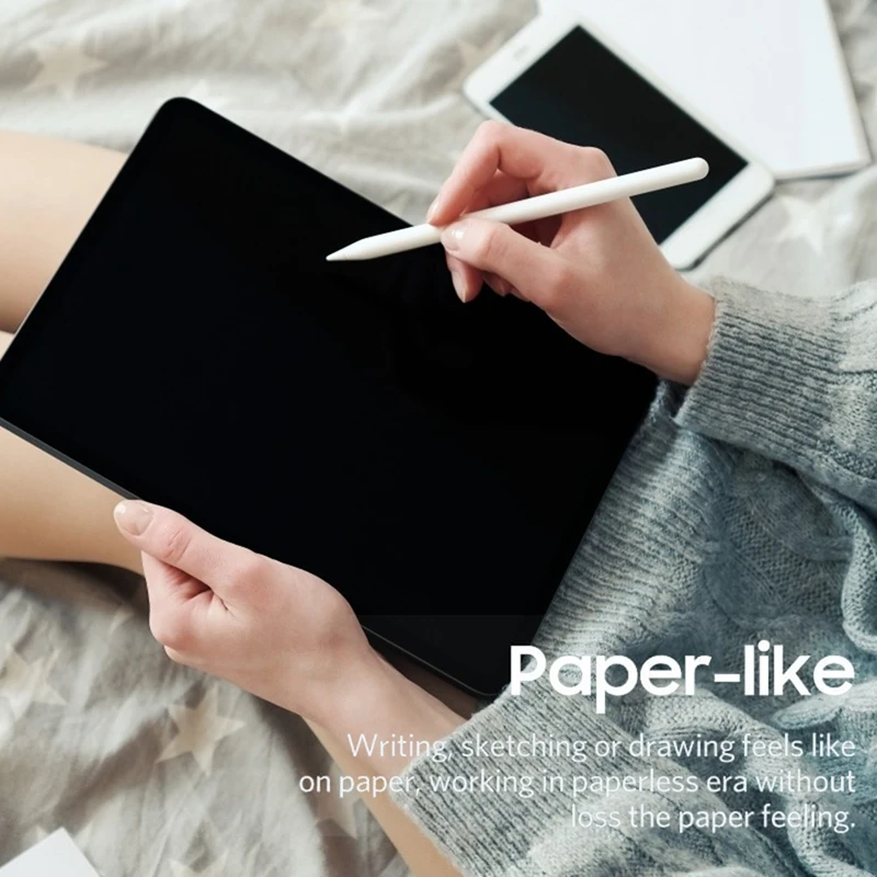 

Paper Screen Protector for iPad Pro 10.2 Inch for Apple Pencil/High Press Sensitivity/Anti-Glare/Scratch Resistant