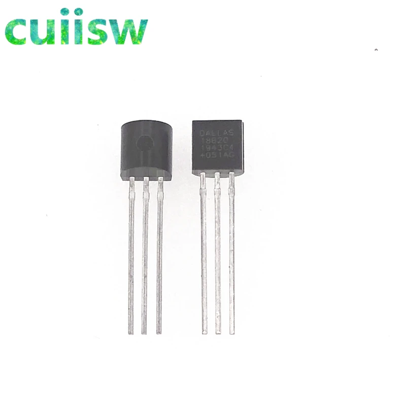 10 шт. DALLAS DS18B20 18B20 18S20 TO 92 IC CHIP термометр датчик температуры|ic chip|sensor chipds18b20 10pcs |