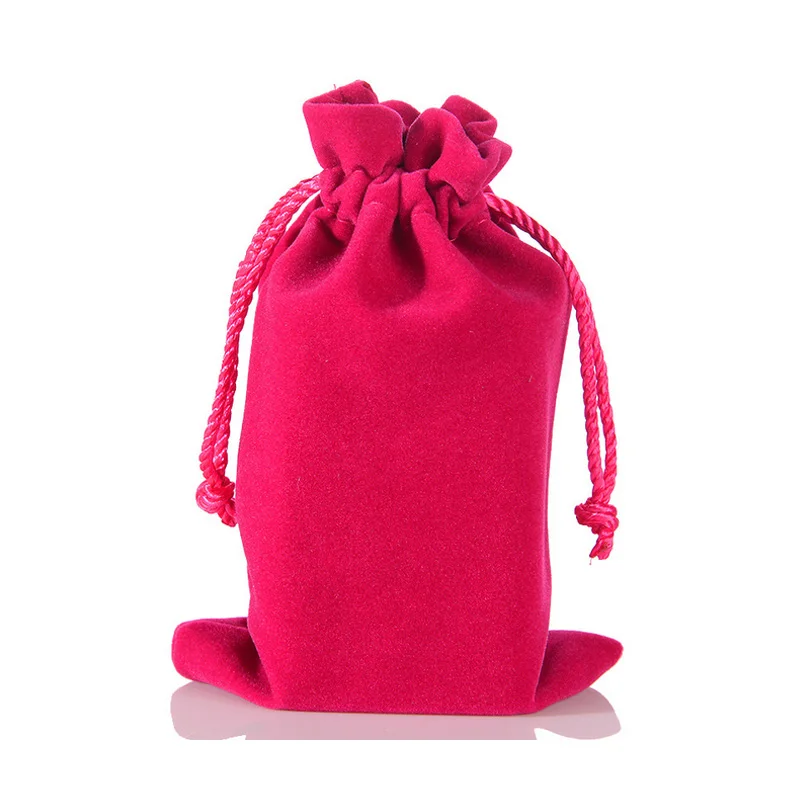 1 шт 10*15 см Упаковка шнурок мягкий бархатный мешок саше подарочная сумка для
