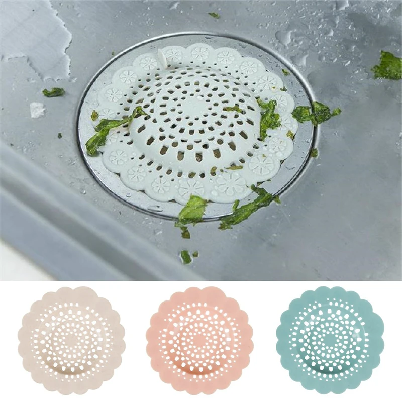 

Household Kitchen Sink Filter Shower Drain Hair Catcher Stopper Bathroom Floor Drain Cover Universal Anti-clogging Sink Strainer