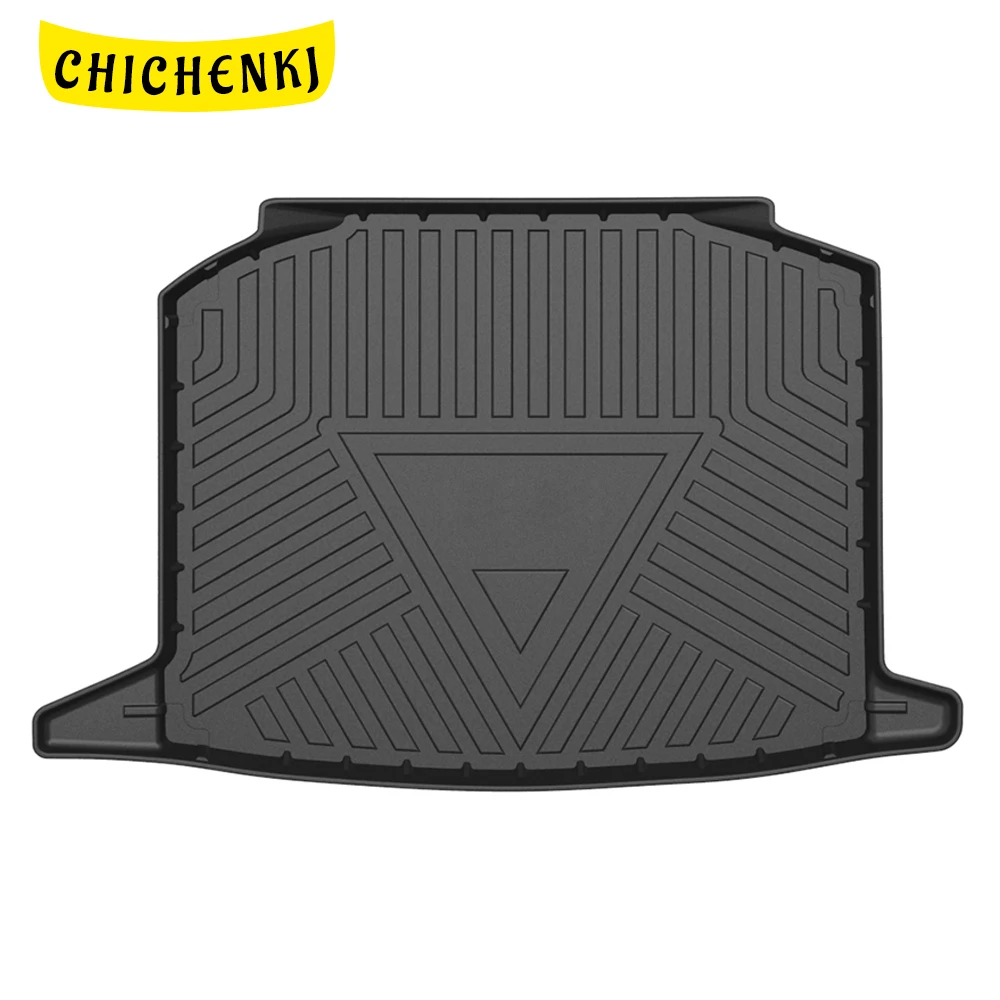 

For Skoda Rapid Hatchback 2013-2020 Auto Car Cargo Liner All-Weather TPE Non-slip Trunk Mats Boot Tray Trunk Carpet Accessory